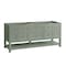 James Martin Vanities Breckenridge 72in Double Vanity Cabinet, Smokey Celadon 330-V72-M-SC - alternate 1